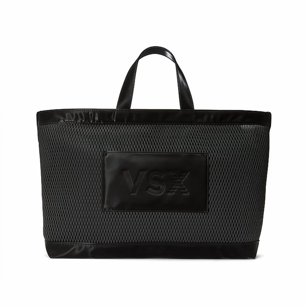 Victorias Secret VSX Tote Bag Black Mesh